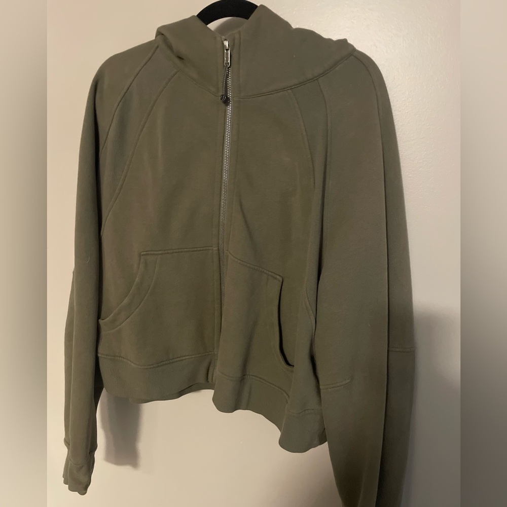 Olive Green Women's Hoodie